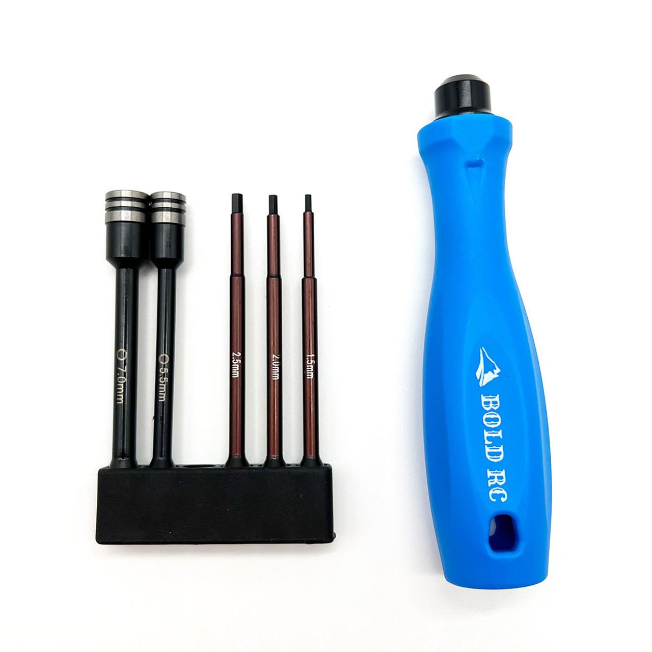 1/10th Tool Set, 1/4" Quick Drive Hex & Nut Driver 5 Piece 1/10th Tool Set, 1/4" Quick Drive Hex & Nut Driver 5 Piece