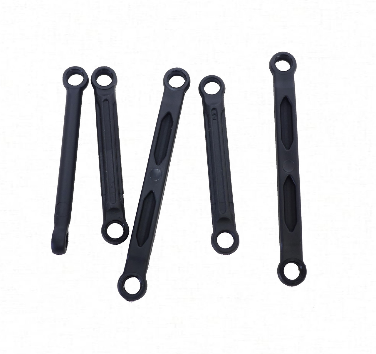 BlackZon Front Upper Links & Steering Links & Servo Link, Slyder BZN540009