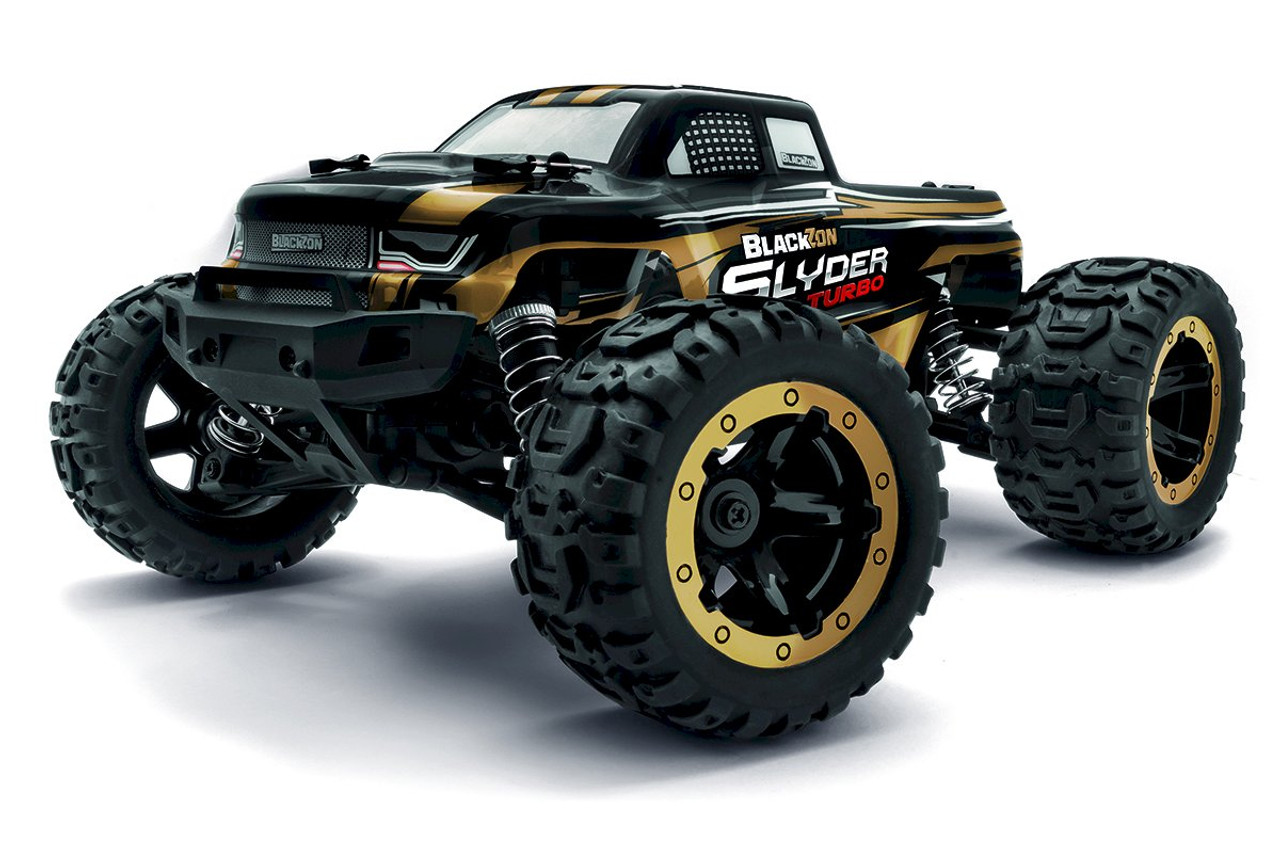 Slyder MT Turbo 1/16 4WD 2S Brushless Monster Truck - Gold Slyder MT Turbo 1/16 4WD 2S Brushless Monster Truck - Gold