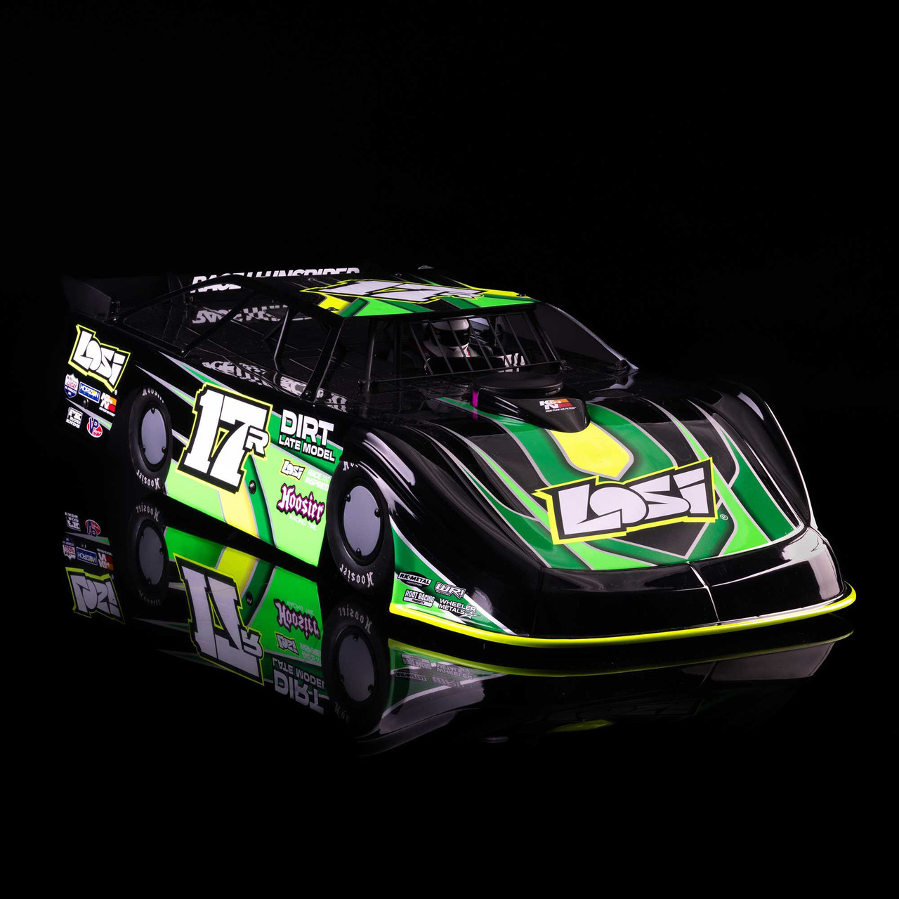 1/10 22S 2WD Dirt Oval Late Model RTR, Green