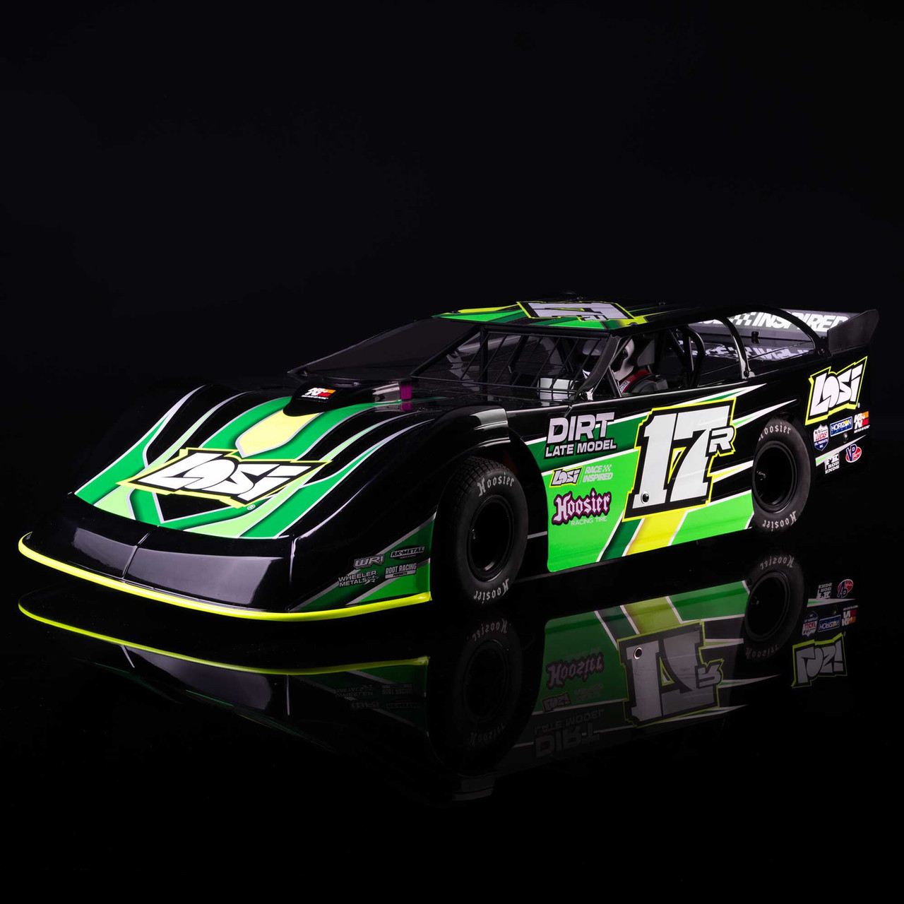 1/10 22S 2WD Dirt Oval Late Model RTR, Green