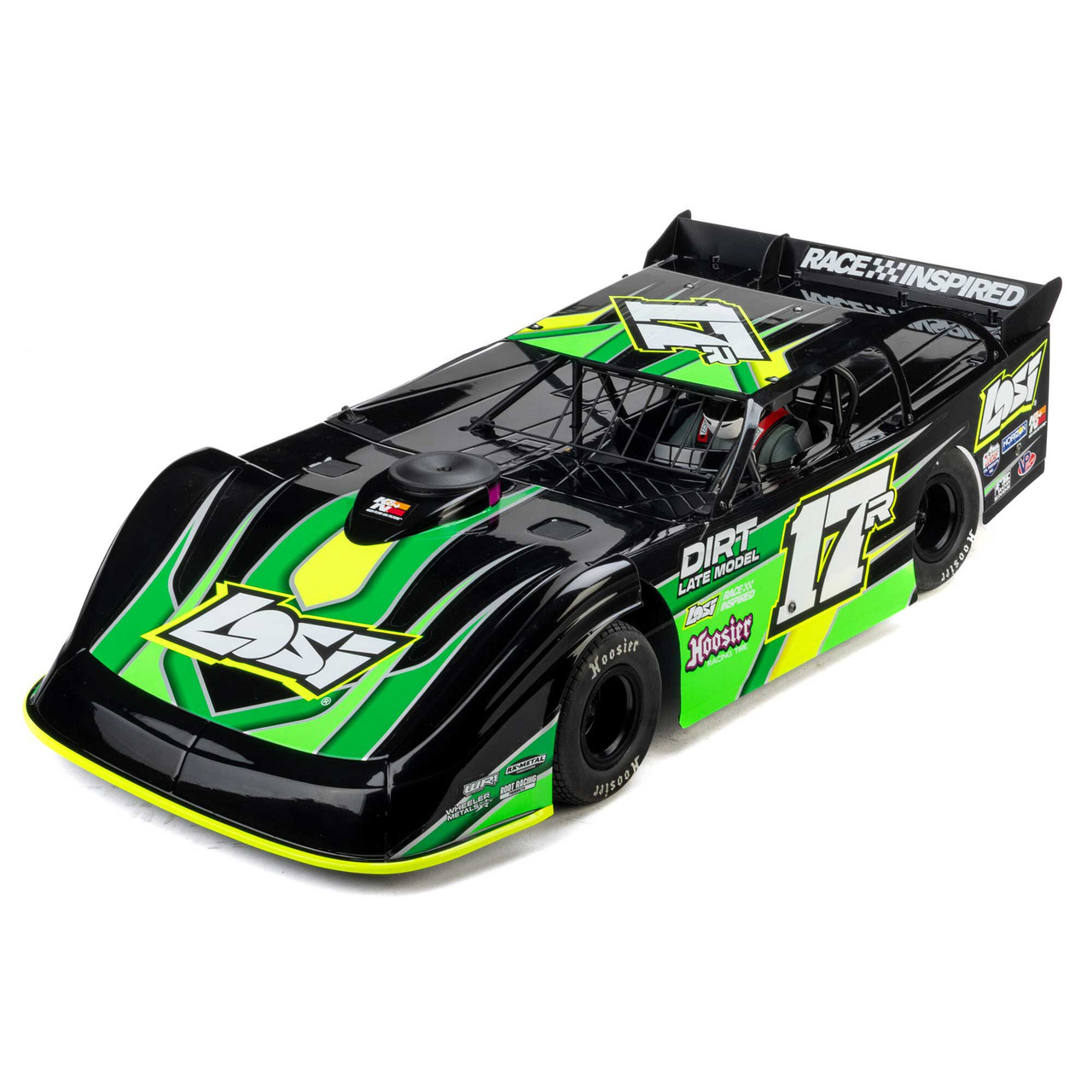 1/10 22S 2WD Dirt Oval Late Model RTR, Green