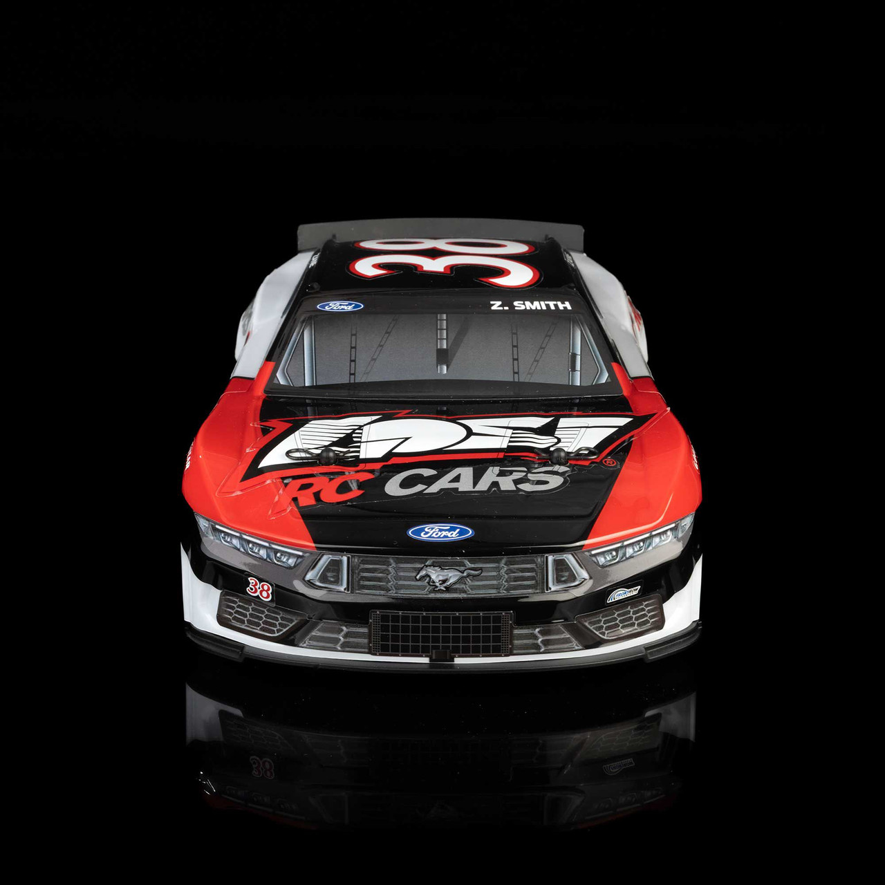 1/12 NASCAR RC Race Car Zane Smith No. 38 2026 Losi Ford Mustang 2S AWD RTR Brushed On-Road (Battery & Charger Included)