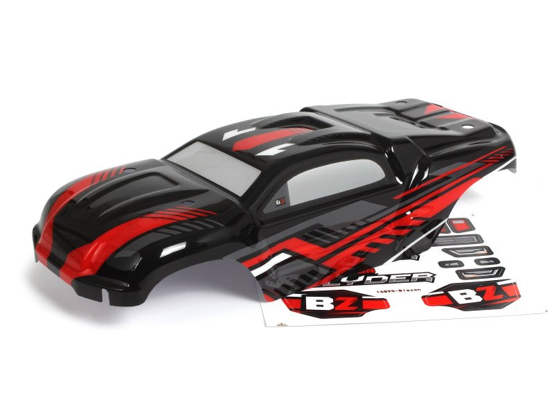 BlackZon Slyder ST Body (Black/Red) BZN540192