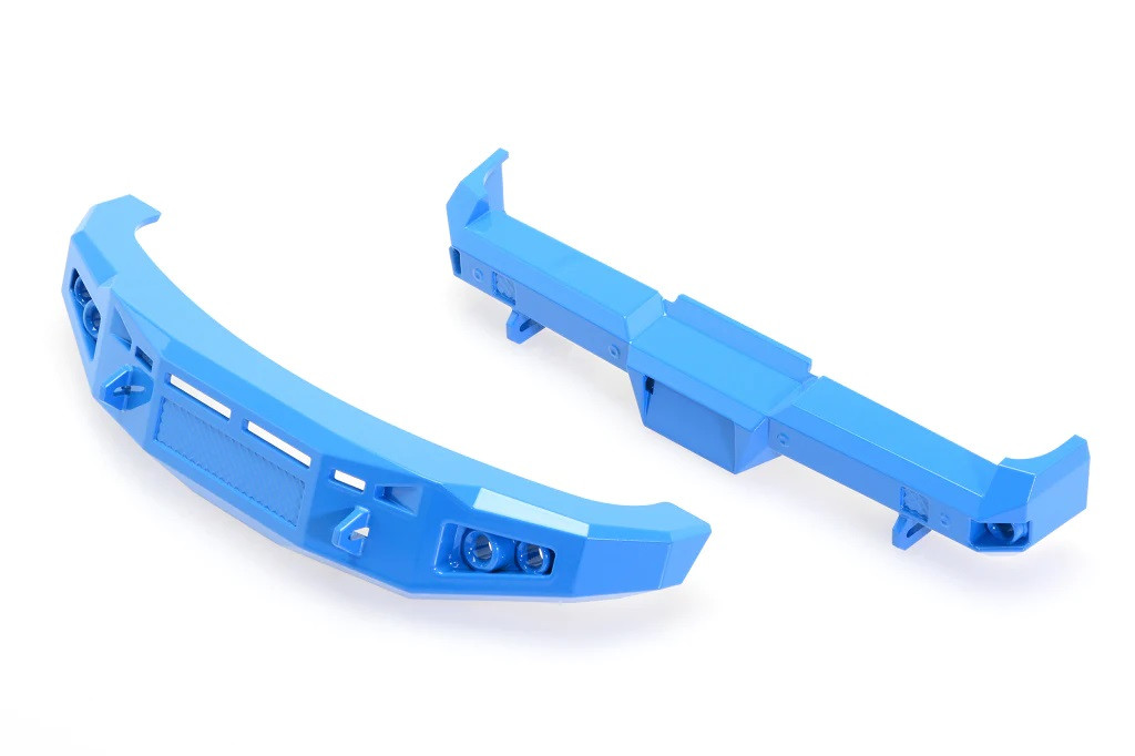 CEN Racing KAOS Daytona Blue Bumper Set (F/R for F250 or F450) CEGCKD0490