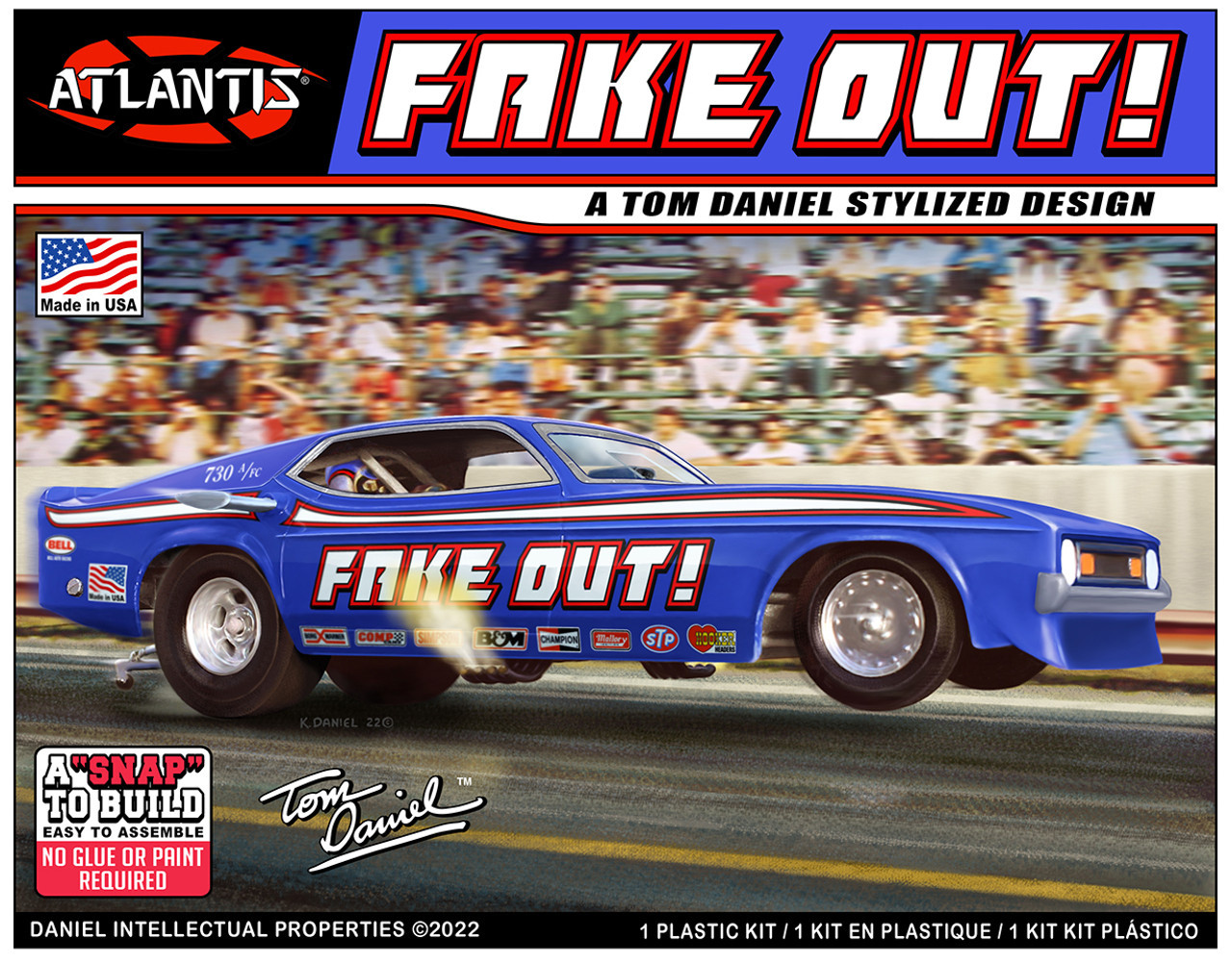 1/32 Scale Snap Tom Daniel Fake Out Funny Car 1/32 Scale Snap Tom Daniel Fake Out Funny Car
