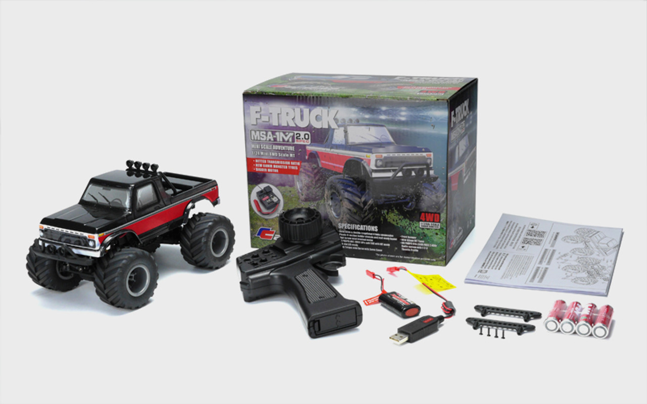 MSA-1MT 2.0 Spec F-Truck 4WD 1/24 RTR w/Battery & Charger MSA-1MT 2.0 Spec F-Truck 4WD 1/24 RTR w/Battery & Charger