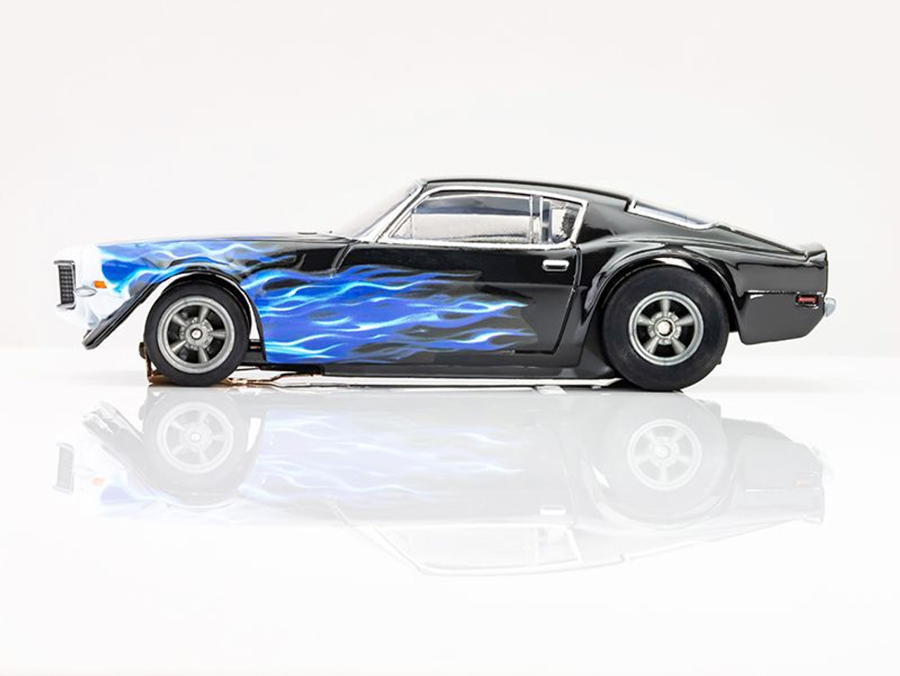 Camaro 1973 Wildfire Black/Blue HO Scale Slot Car Camaro 1973 Wildfire Black/Blue HO Scale Slot Car