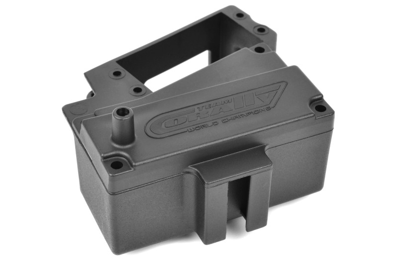 Corally Servo Mount - Receiver Box - Composite - 1 Set: Dementor, COR00180-013