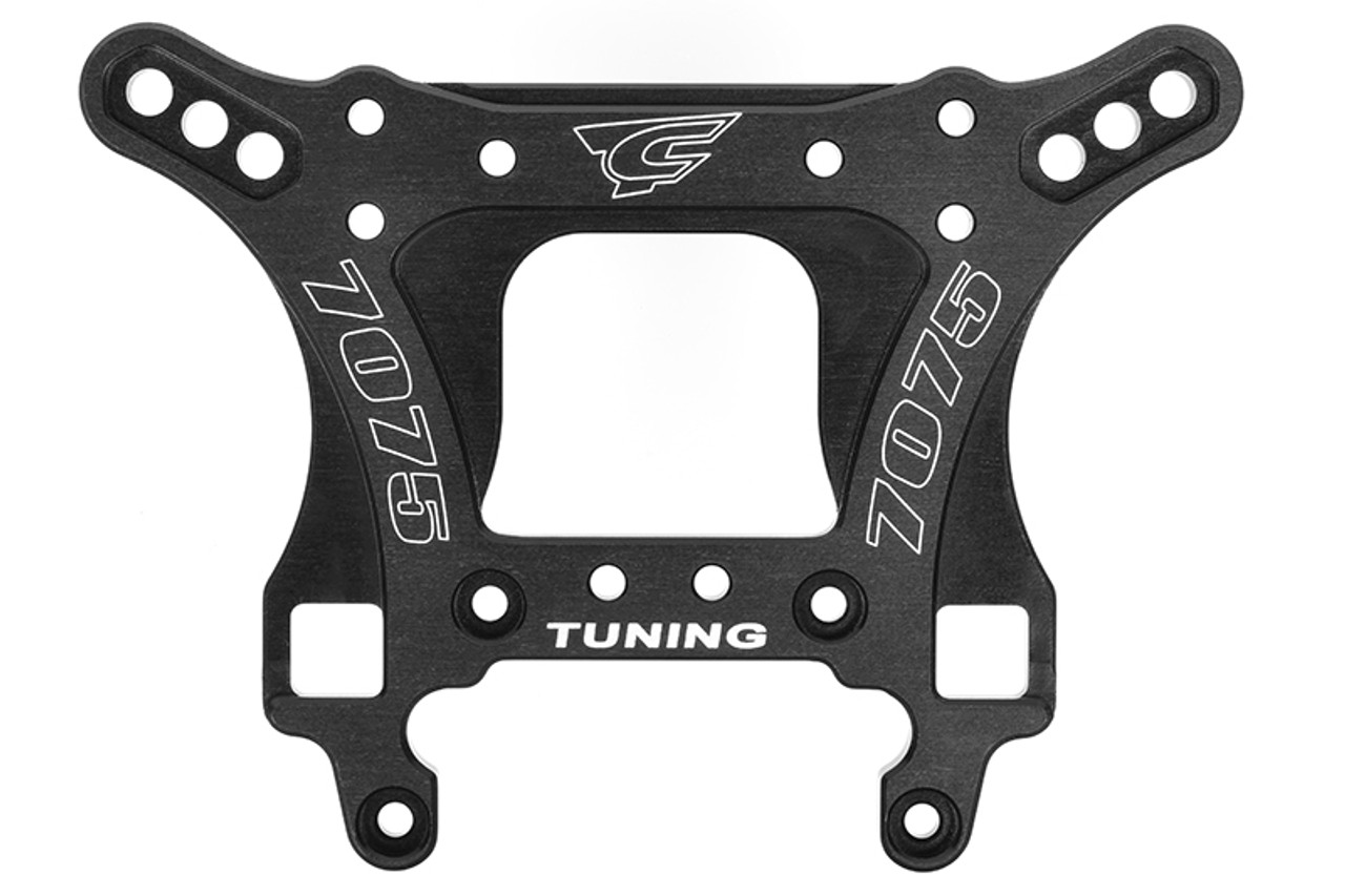 Shock Tower - Front - Swiss Made 7075 T6 - 5mm - Hard Shock Tower - Front - Swiss Made 7075 T6 - 5mm - Hard