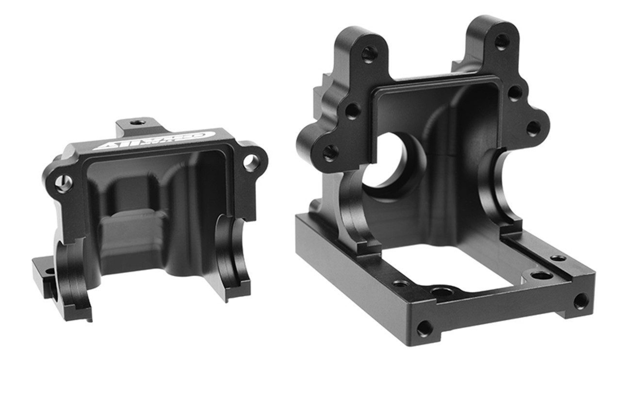 Gearbox Case Set - Swiss Made 7075 T6 - Black - Set Gearbox Case Set - Swiss Made 7075 T6 - Black - Set