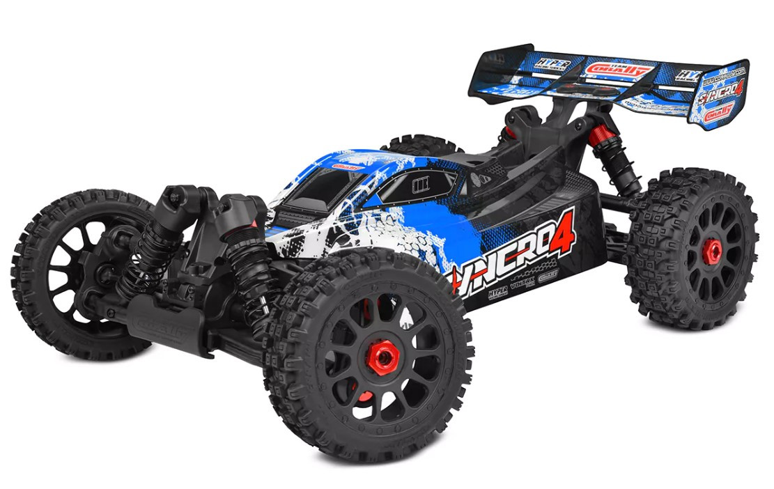 Corally Syncro-4 1/8 4S Brushless Off Road Buggy, RTR, Blue COR00287-B