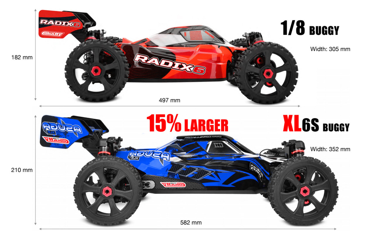 Asuga XLR 6S RTR - Blue Asuga XLR 6S RTR - Blue