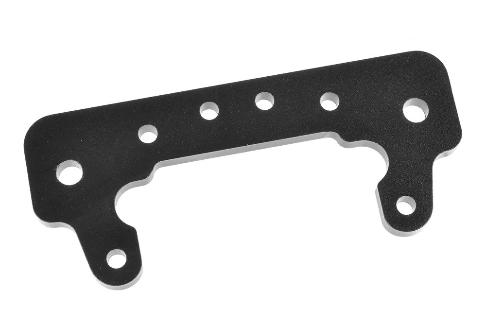 Corally Hinge Pin Plate, EB, Front, Aluminum 4mm, 1pc COR00180-991