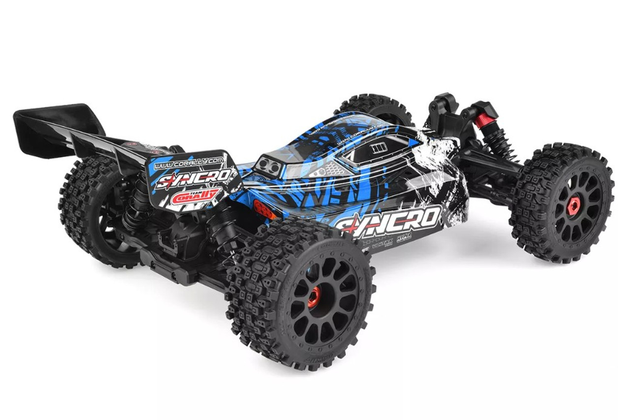 Syncro 2WD 1/8 3-4S Brushless Off Road Buggy, RTR, Blue Syncro 2WD 1/8 3-4S Brushless Off Road Buggy, RTR, Blue