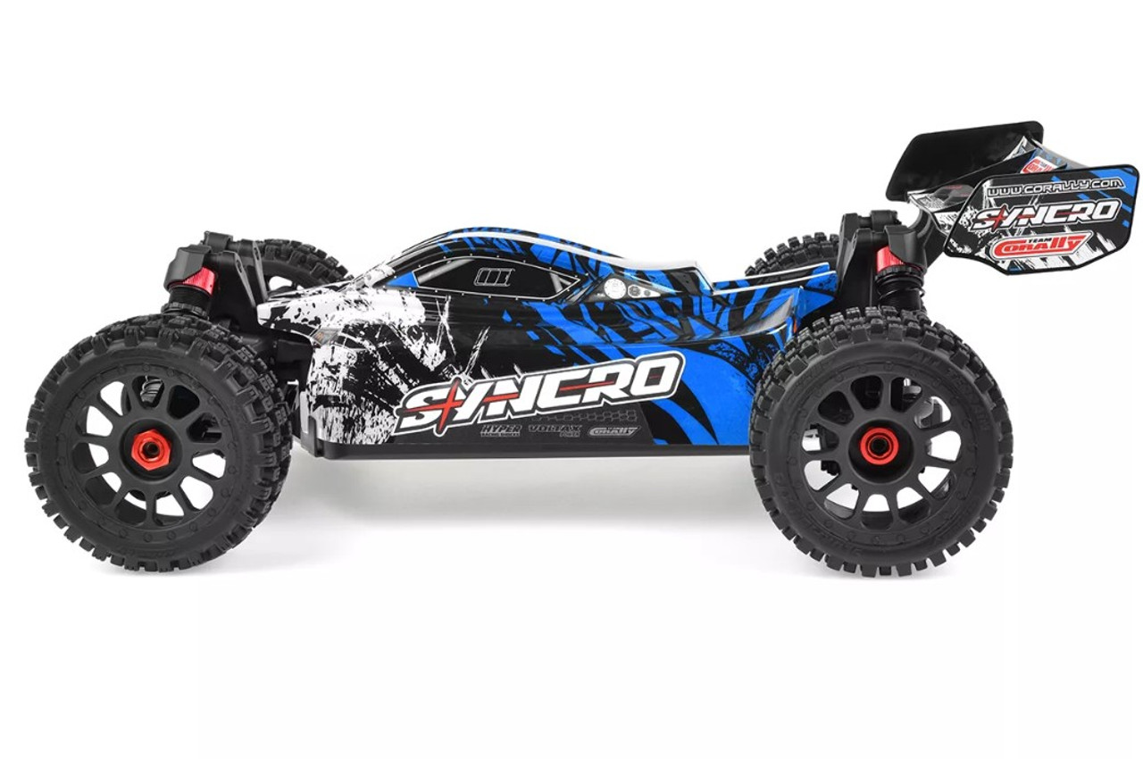 Syncro 2WD 1/8 3-4S Brushless Off Road Buggy, RTR, Blue Syncro 2WD 1/8 3-4S Brushless Off Road Buggy, RTR, Blue