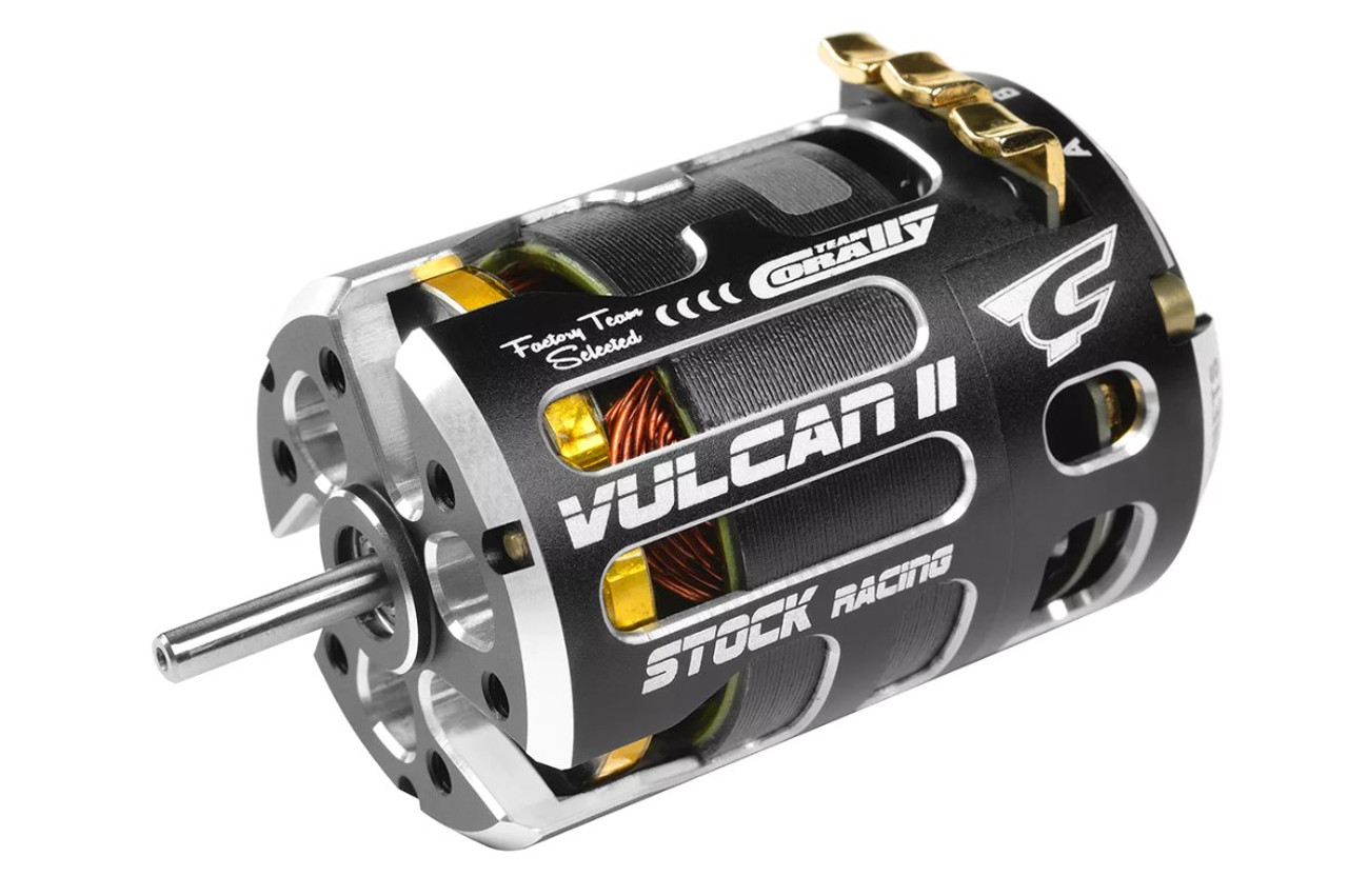 Vulcan II Stock Brushless Sensored Motor 17.5T Vulcan II Stock Brushless Sensored Motor 17.5T