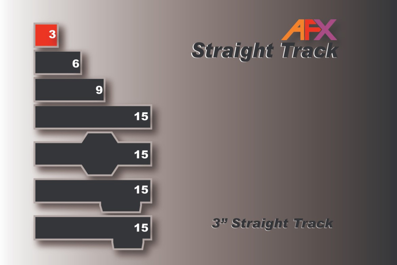 Track, Straight 3" (2pcs) Track, Straight 3" (2pcs)