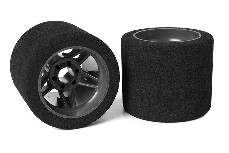 Corally Attack Foam Tires - 1/8 SSX-8 - 32 Shore - Rear - 72mm - COR14718-32