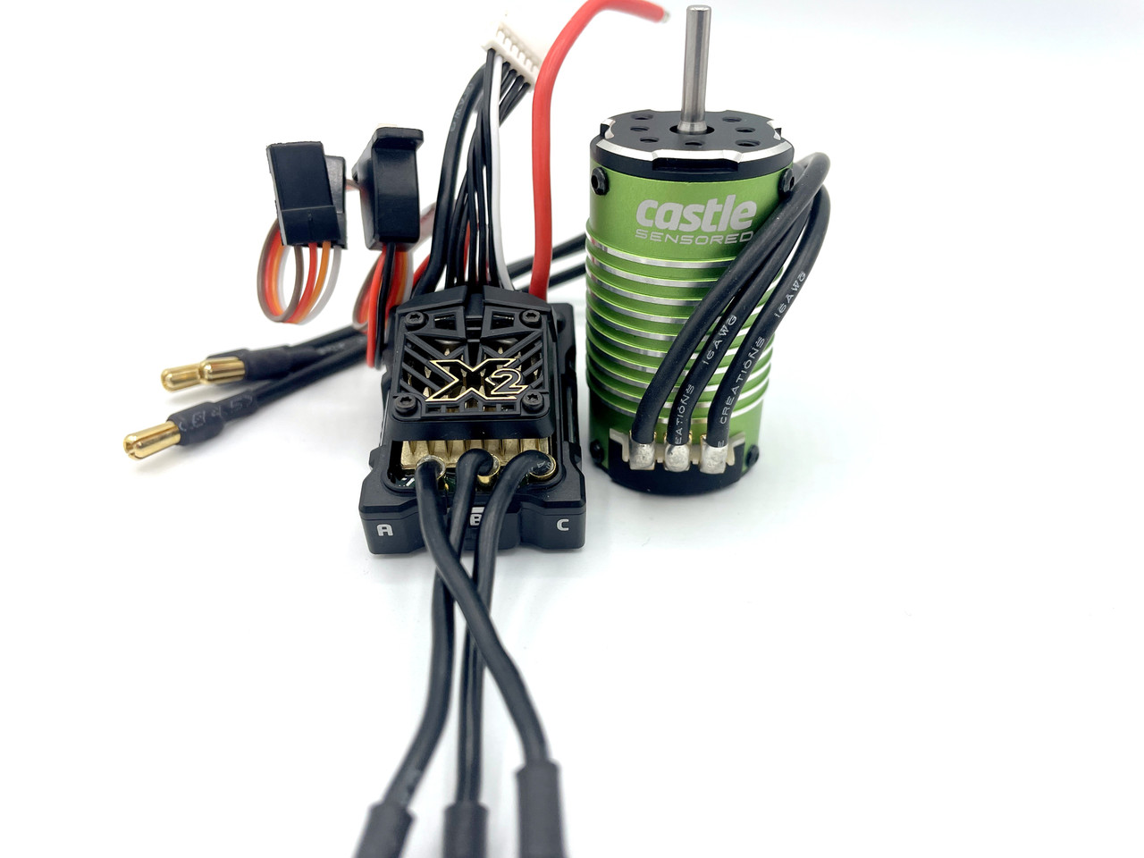 Mamba Micro X2, 16.8V WP ESC w/ 1007-6350KV Sensored Motor Mamba Micro X2, 16.8V WP ESC w/ 1007-6350KV Sensored Motor