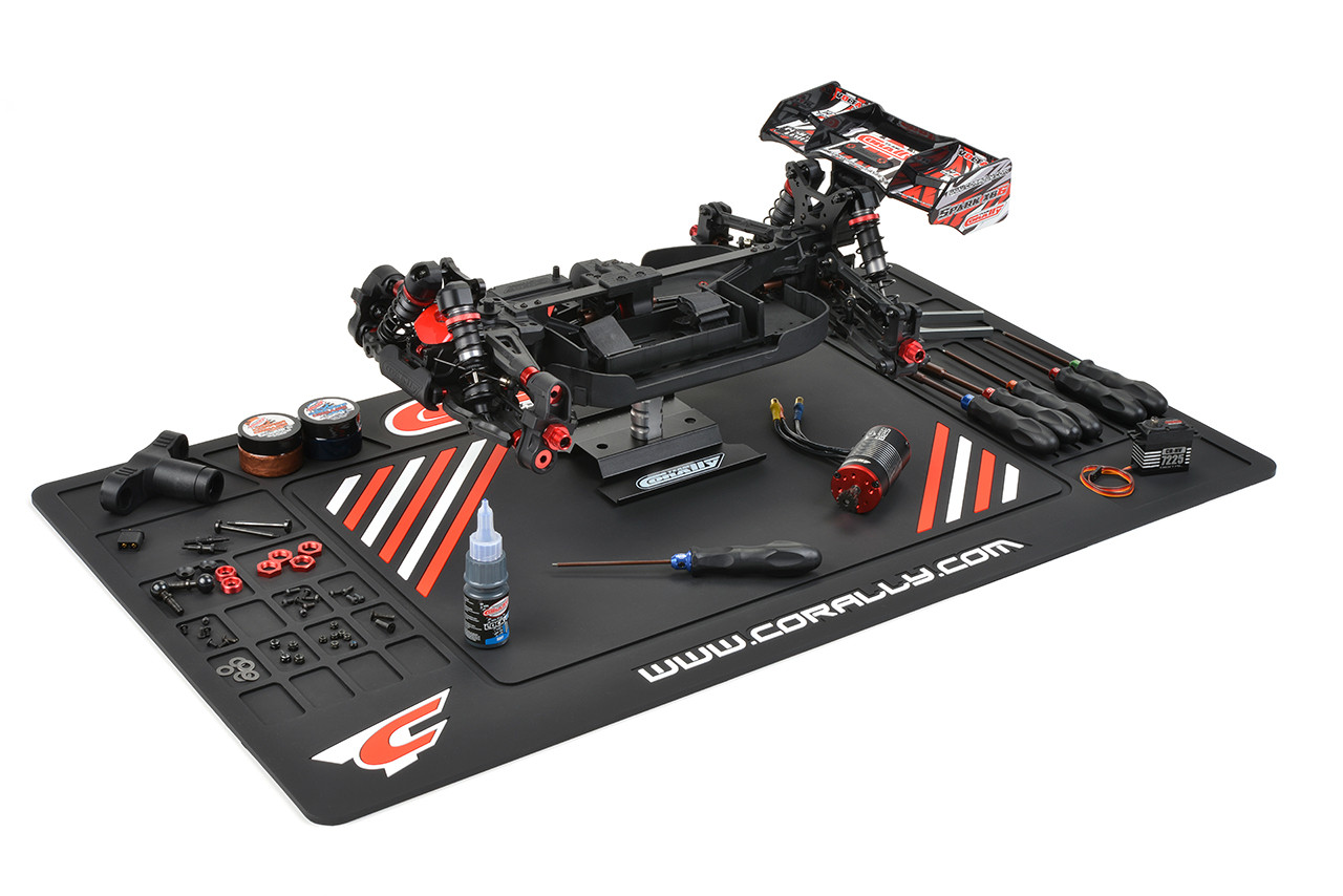 Team Corally Rubber Pit Mat Team Corally Rubber Pit Mat