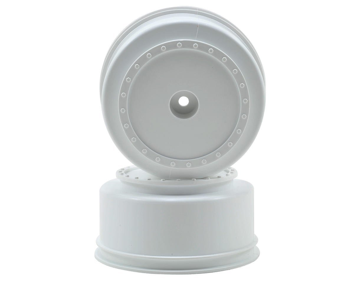 DE Racing Borrego SC Wheels-Assoc SC5M- SC10-ProSC/+3mm/White/4pcs DERBS4AW