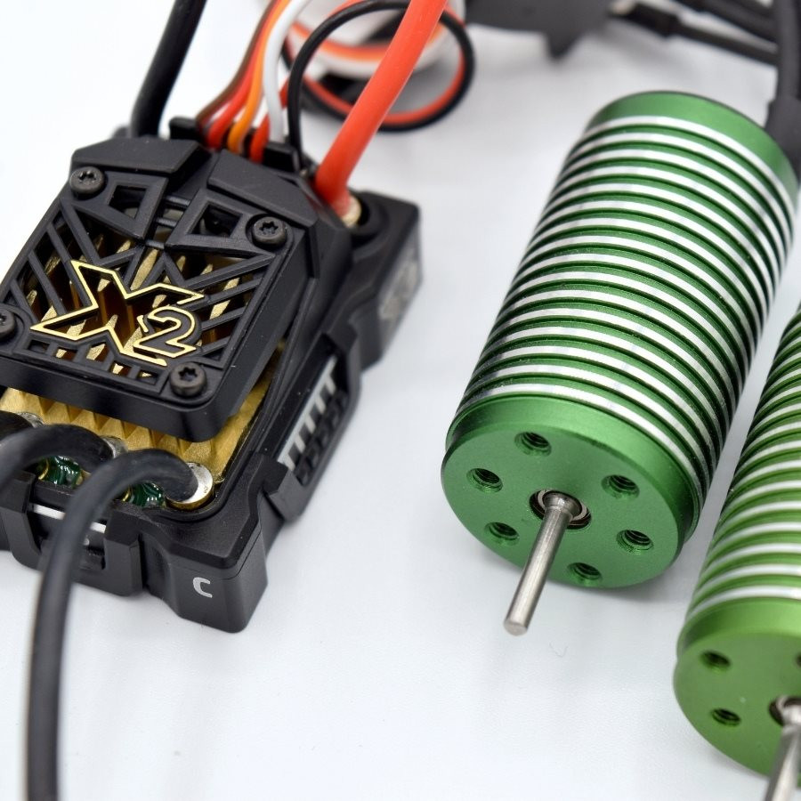 Castle Creations Mamba Mirco X2, 16.8V, WP ESC w/ 0808-5300KV Motor Combo CSE010-0169-02