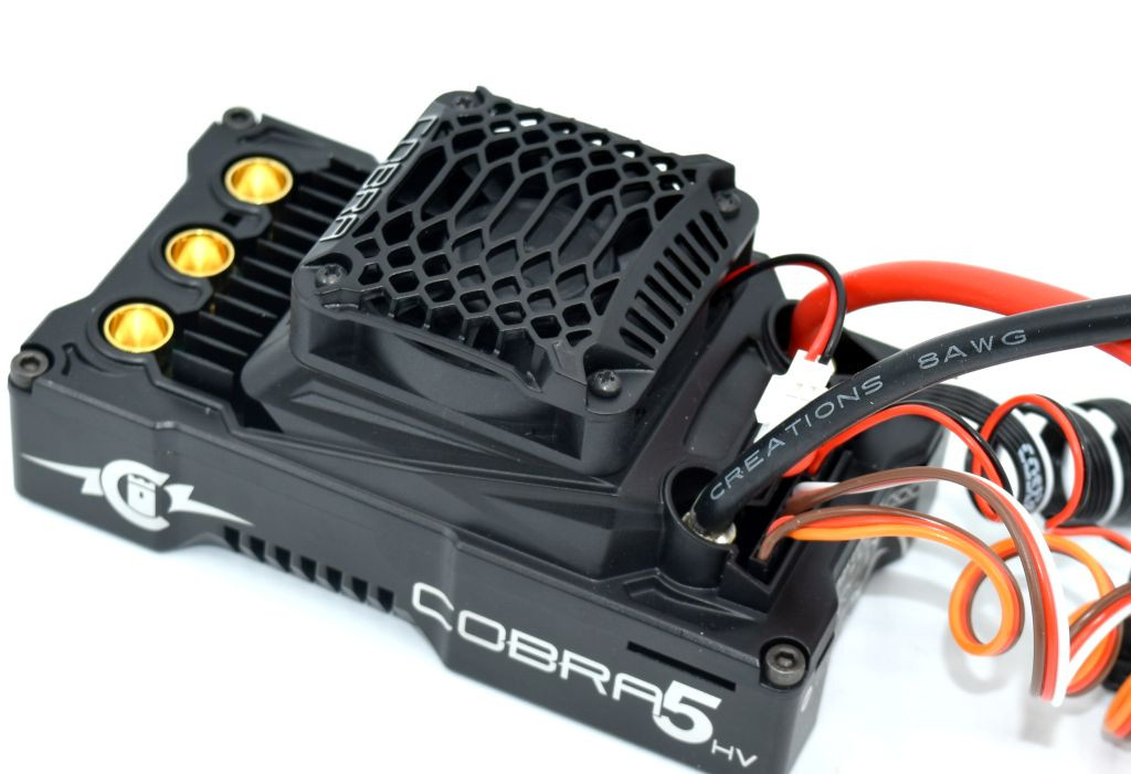 Cobra 5 HV, 12S, 50.4V ESC, 20A Peak BEC