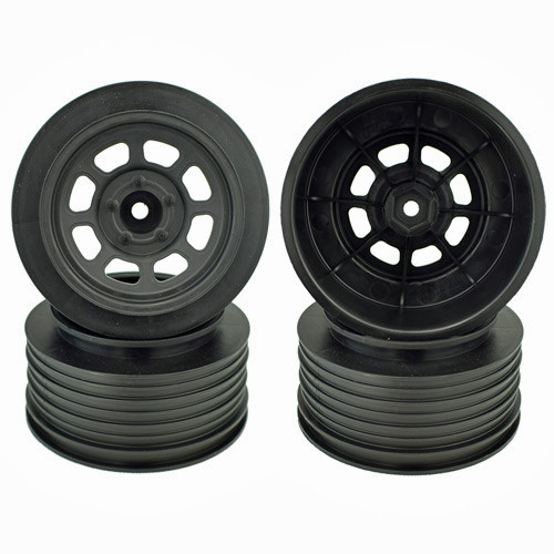 DE Racing Speedway SC Wheels-Traxxas Slash/Rear/4 pcs DERDS4RB