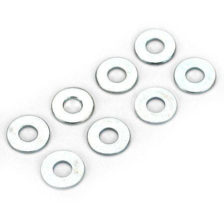 Dubro 2mm Flat Washers 8pc DUB2107