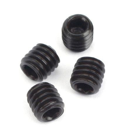 Dubro Socket Set Screws, 4mm, 4/pkg DUB2170