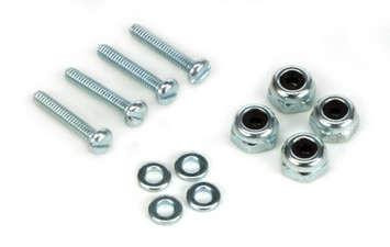 Dubro 2-56x1/2" Bolt Sets w/ Lock Nuts 4/pkg DUB174