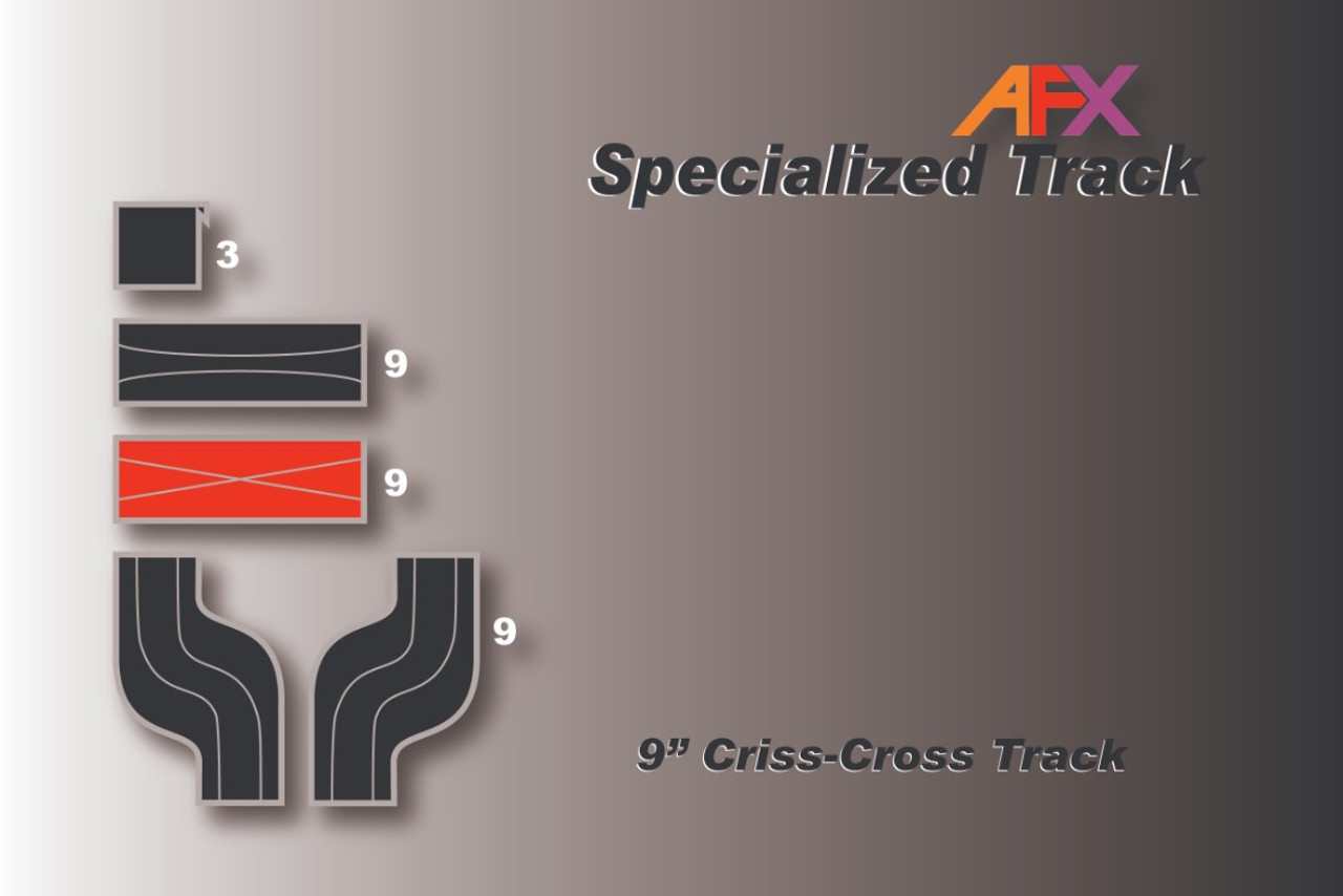Track, CrissCross 9" (2pcs) Track, CrissCross 9" (2pcs)