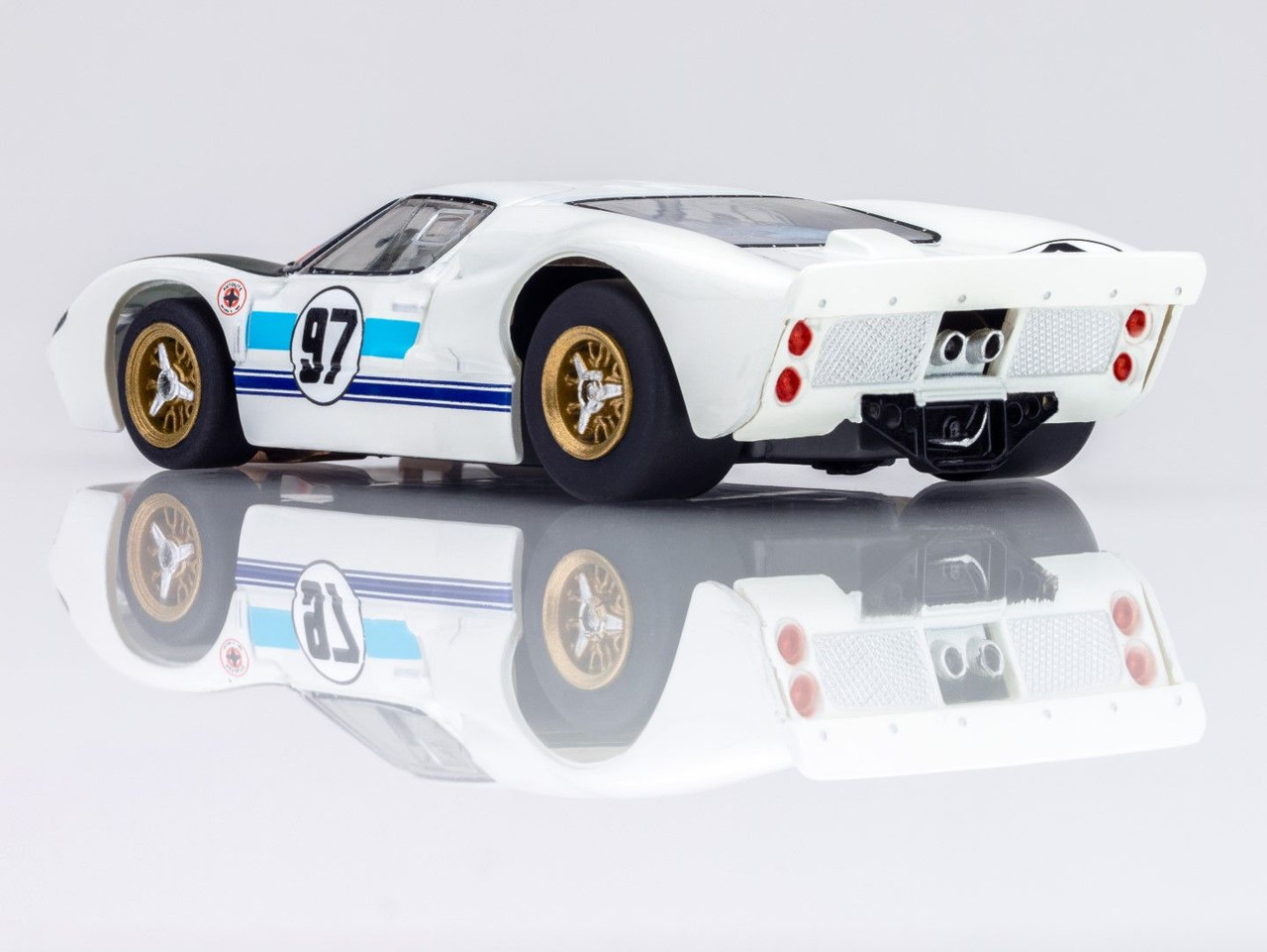 1966 Ford GT40 No. 97 MKII, HO Scale Slot Car 1966 Ford GT40 No. 97 MKII, HO Scale Slot Car