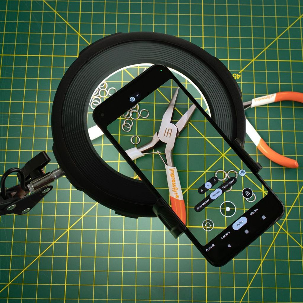 Magnifying Ring Light & Phone Attachment Bundle