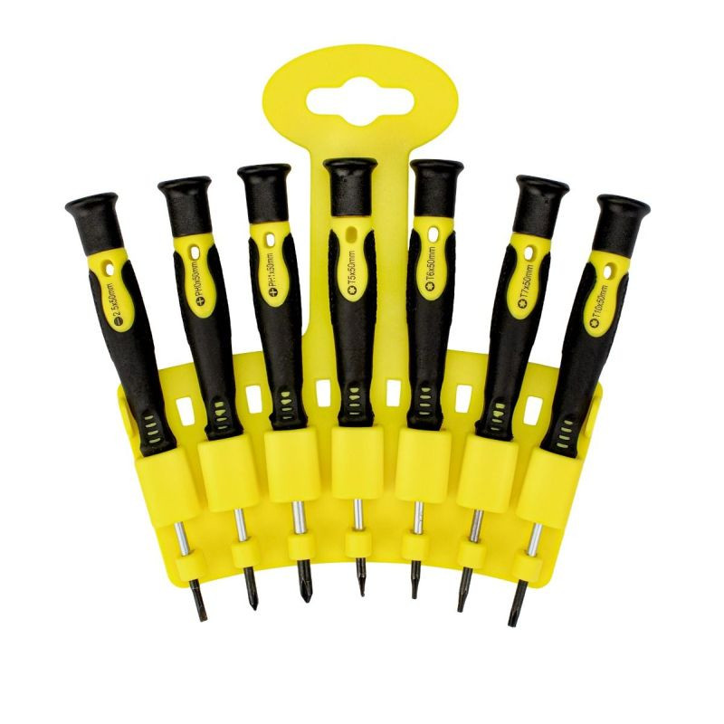 7pc Precision Screwdriver Set, Carded