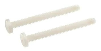 Dubro 1/4-20 x 3" Nylon Wing Bolts XL 4/pkg DUB993