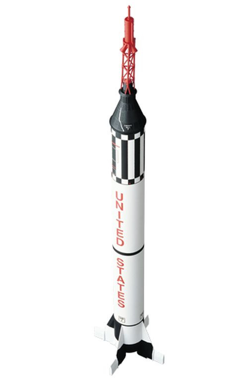 Estes Rockets Mercury Redstone Model Rocket Kit, Skill Level 3 EST1921