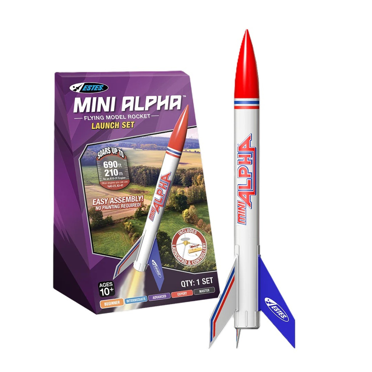 Estes Mini Alpha Launch Set Estes Mini Alpha Launch Set