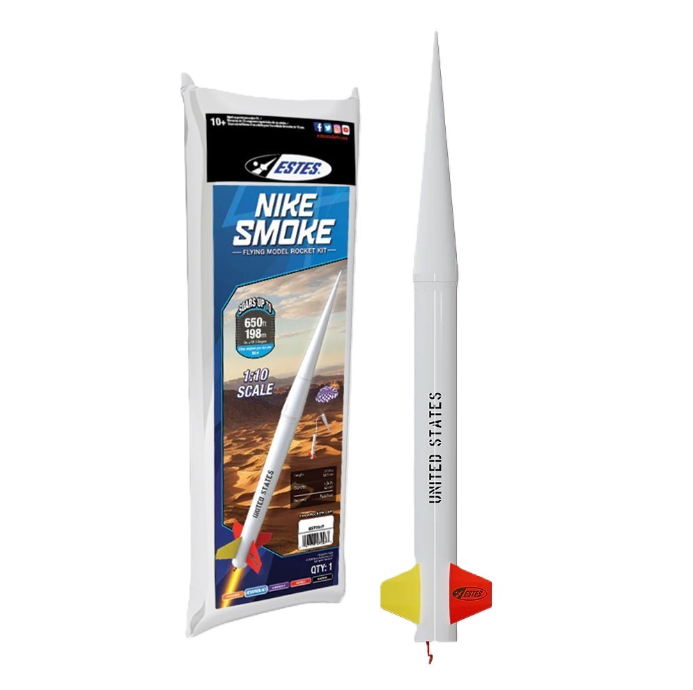 Estes Rockets Nike Smoke Model Rocket EST7247