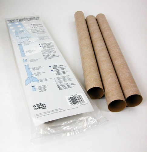Estes Rockets BT-60 Body Tube, for Model Rockets (3pk) EST3089