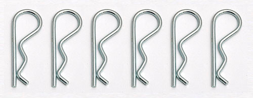 Team Associated Hood Pins Large (6) ASC2208