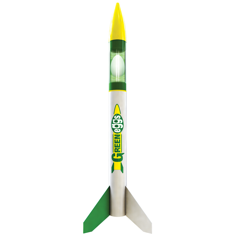 Estes Rockets GREEN EGGS PAYLOAD ROCKET EST7301