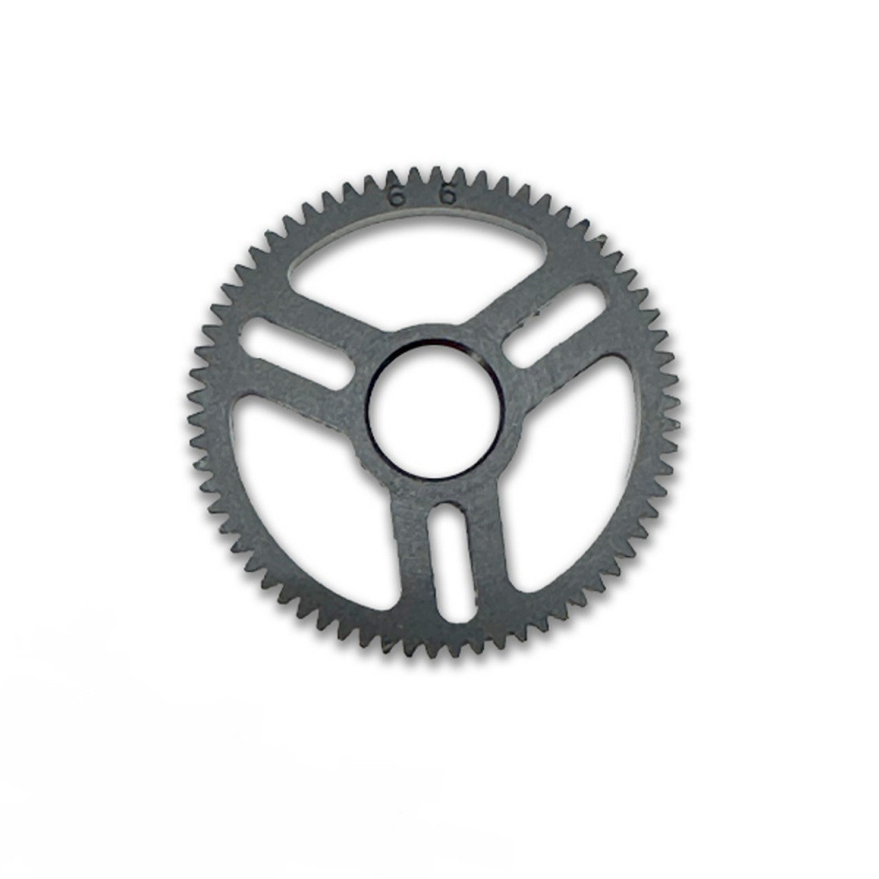 X-tra Light-Speed Machined Delrin 48p Spur Gear, 66T X-tra Light-Speed Machined Delrin 48p Spur Gear, 66T