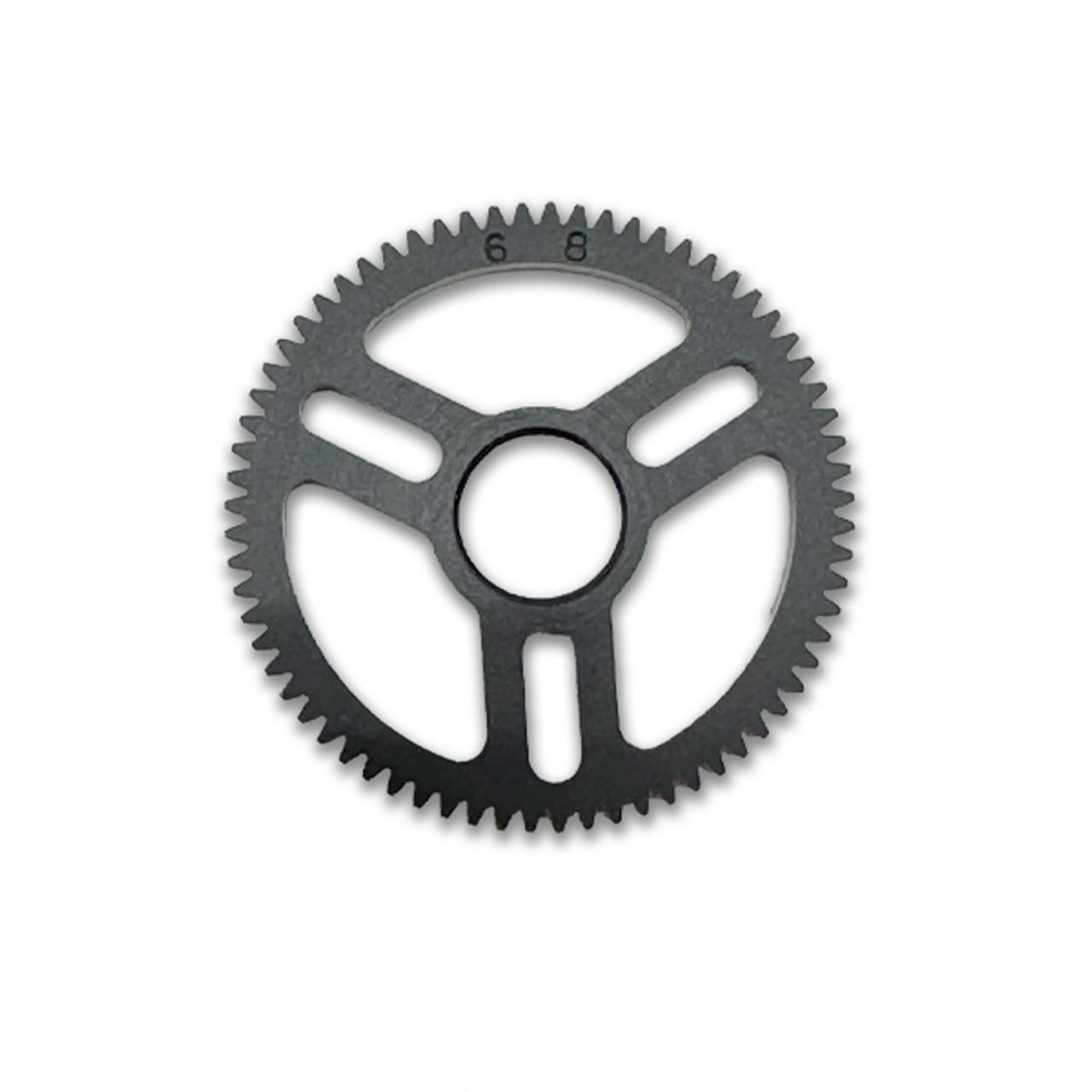 X-tra Light-Speed Machined Delrin 48p Spur Gear, 68T X-tra Light-Speed Machined Delrin 48p Spur Gear, 68T