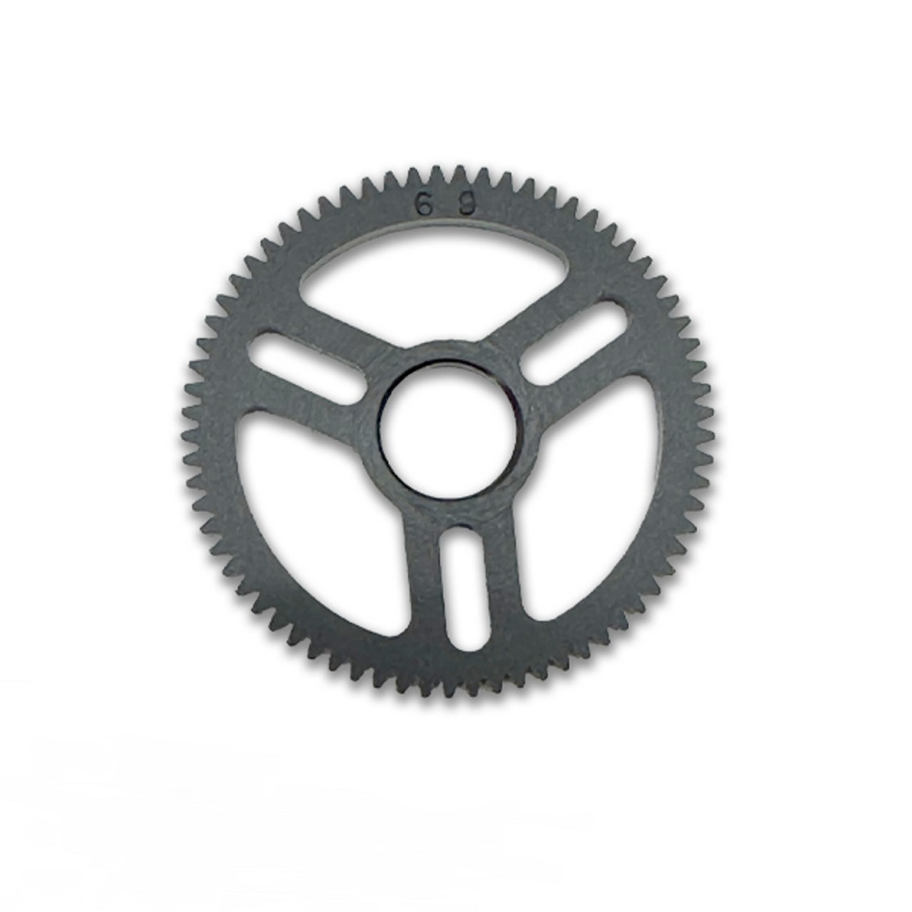 X-tra Light-Speed Machined Delrin 48p Spur Gear, 69T X-tra Light-Speed Machined Delrin 48p Spur Gear, 69T