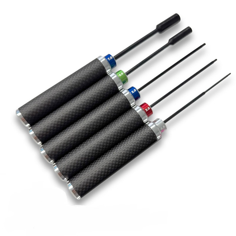 Exalt Carbon Fiber Handled Tool Set (5pcs) EXA9490