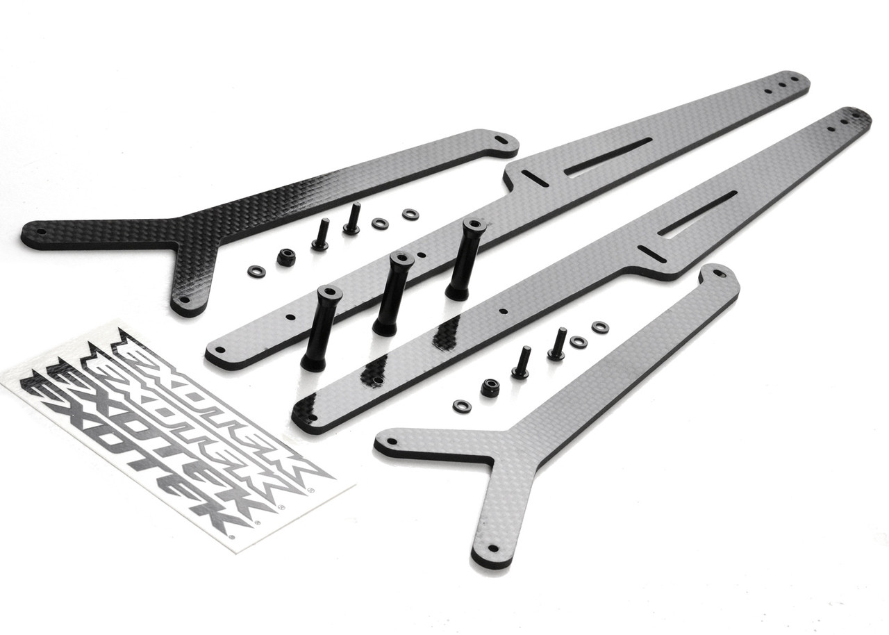22S Ladder Wheelie Bar Set, Carbon Fiber, Extra Long 22S Ladder Wheelie Bar Set, Carbon Fiber, Extra Long