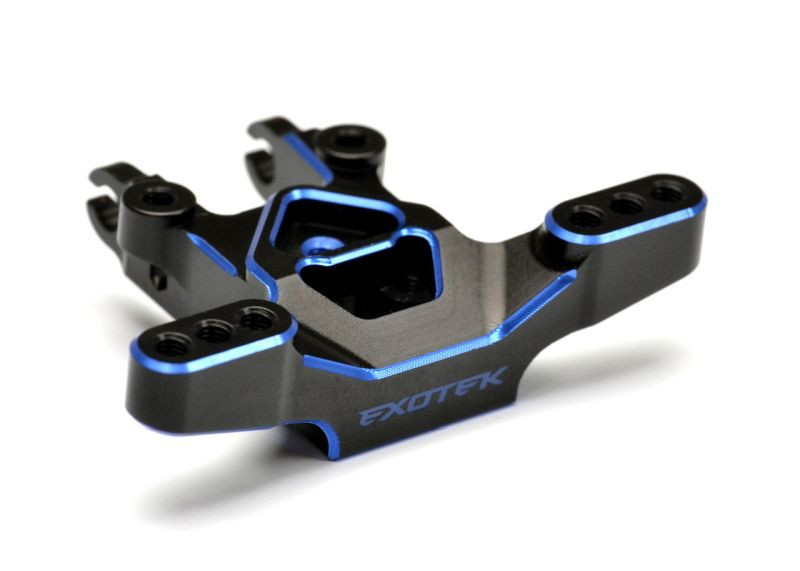 Exotek Racing B7 HD Front Ballstud Mount, 2 Color Anodizing EXO2245