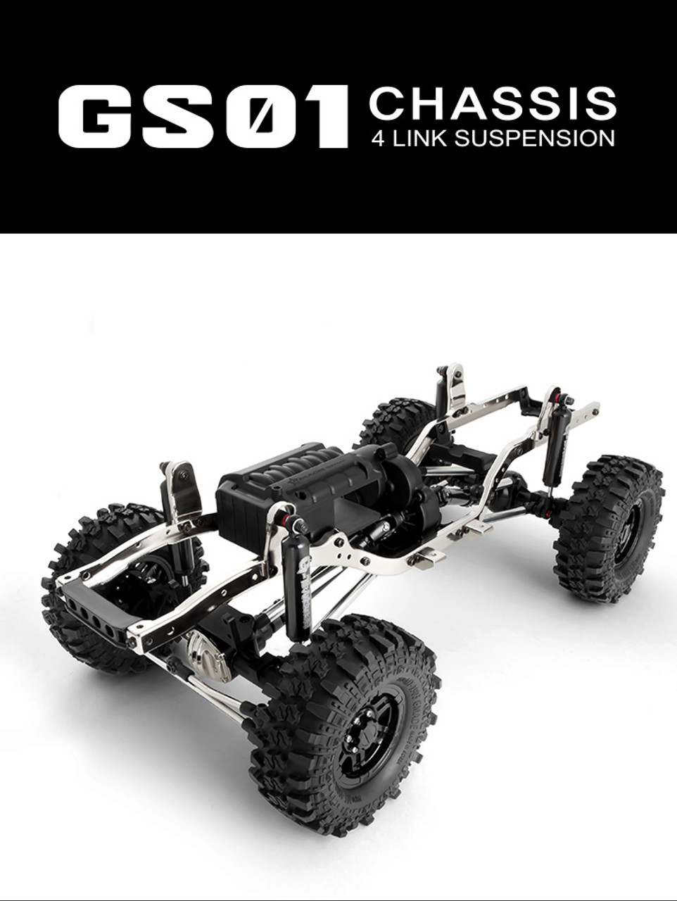 KOMODO GS01 4WD Off-Road Adventure Vehicle, Kit KOMODO GS01 4WD Off-Road Adventure Vehicle, Kit